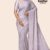 Lavender Handloom Silk Saree JS3048