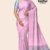Pink and Blue Handloom Silk Saree JS3058