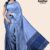 Light Blue Handloom Silk Saree JS4048