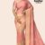 Peach Beige Handloom Silk Saree JS4127