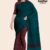Green Maroon Handloom Cotton Saree DC2479