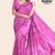 Pink Handloom Silk Saree J1009