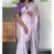 Lavender Handloom Silk Saree JS2935