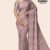 Pinkish Grey Handloom Silk Saree JS3093
