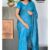 Blue Handloom Silk Saree JS4096