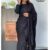 Black Handloom Silk Saree JS4200