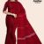 Red Handloom Cotton Saree DC2517