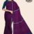 Deep Purple Handloom Cotton Saree DC2626