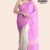 Pink Yellow Handloom Cotton Saree DC2657