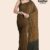 Brown Handloom Cotton Saree DC2695