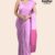 Pink Handloom Glossy Cotton Saree G3579