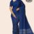 Blue Handloom Silk Saree JS4063