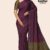 Marron Handloom Silk Saree JS4077