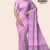 Lavender Handloom Silk Saree JS4215
