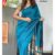 Deep Sea Green Handloom Silk Saree JS4266