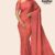 Sunrise orange Handloom Silk Saree JS4271