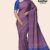 Purple Handloom Silk Saree JS4341