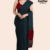 Green Marron Handloom Cotton Saree DC2612