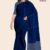 Blue Handloom Cotton Saree DC2630
