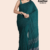 Green Handloom Cotton Saree DC2686