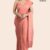Peach Handloom Cotton Saree DC2742