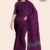 Purple Handloom Cotton Saree DC2802