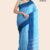 Light Blue Handloom Cotton Saree DC2815