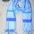 Light Blue Handloom Silk Shawls ESS397