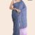 Ash Pink Handloom Glossy Saree G3457