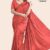Faded Red Handloom Silk Saree JS3111