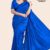 Blue Handloom Silk Saree JS3120