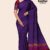 Purple Handloom Silk Saree JS4136