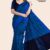Blue Handloom Silk Saree JS4274