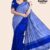 Blue Handloom Silk Saree JS4293