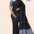 Black Handloom Silk Saree JS4322