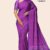 Purple Handloom Silk Saree JS4355