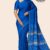 Blue Handloom Silk Saree JS4359