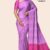 Purple Handloom Silk Saree R5014