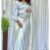 White Indian Wedding Saree A019
