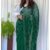 Green Indian Wedding Saree A039