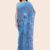 Sky Blue Indian Saree A052