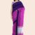 Pink Purple Indian Office Saree A054