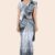 Green and White Indian Saree A080