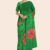 Green Indian Saree A082