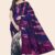 Colorful Indian Batik Saree A095