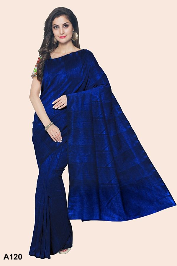 Blue Indian Saree A120