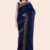 Blue Indian Saree A126