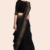 Black Indian Saree A150