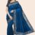 Blue Indian Saree AP029