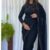 Black Indian Wedding Saree AP033